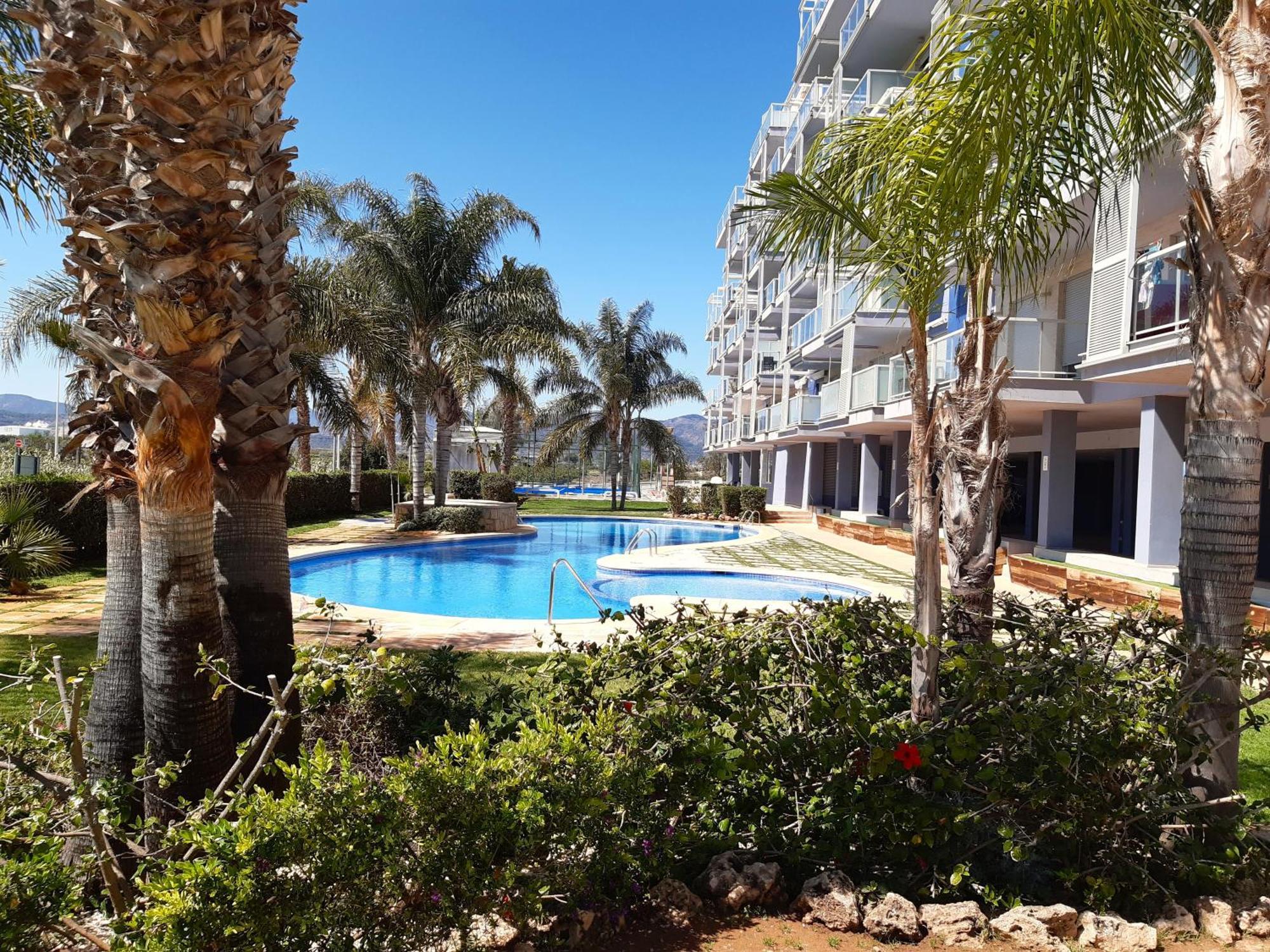 Paradise Moncofa Con Aire Acondicionado Y Wifi Gratis Lägenhet Exteriör bild